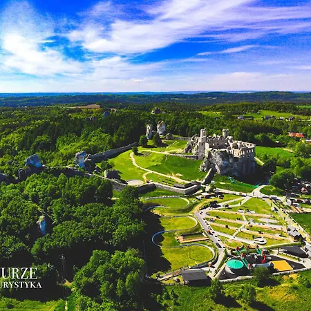Дом отдыха Jurajski Chill Z Widokiem Na Zamek I Strefa Relaksu Podzamcze (Zawiercie)